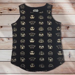 STAR WARS Tsum Tsum Faces Blk/Gold (14/16)